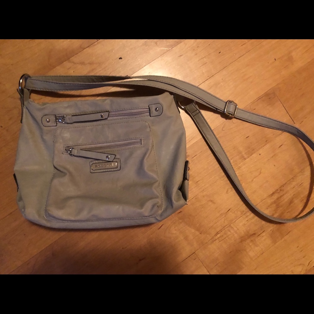 Grey Rossetti purse